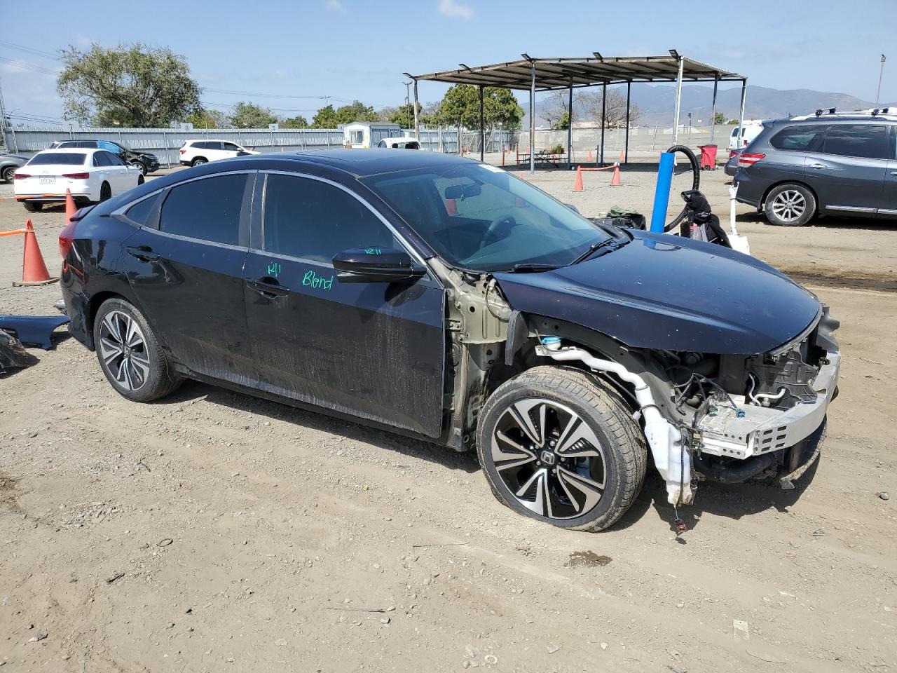 2HGFC1F30GH657221 2016 Honda Civic Ex