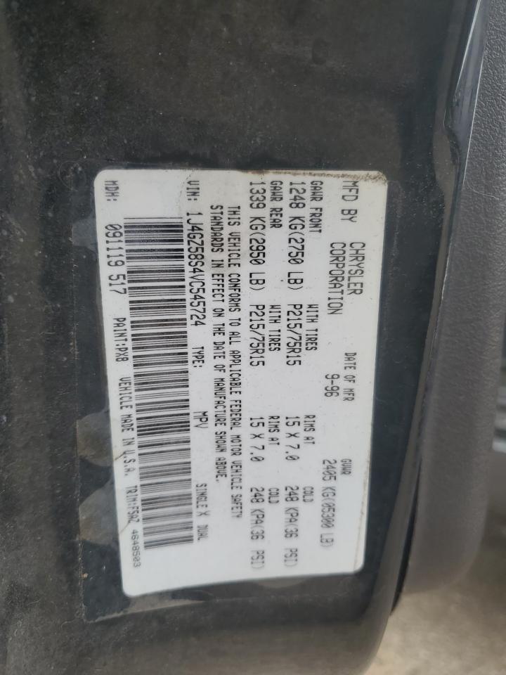 1J4GZ58S4VC545724 1997 Jeep Grand Cherokee Laredo