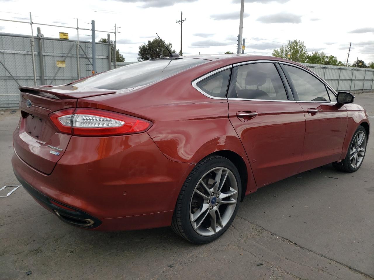 3FA6P0D94ER355815 2014 Ford Fusion Titanium