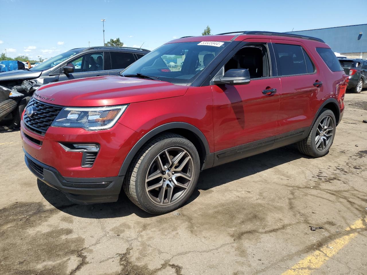 1FM5K8GTXJGA35034 2018 Ford Explorer Sport