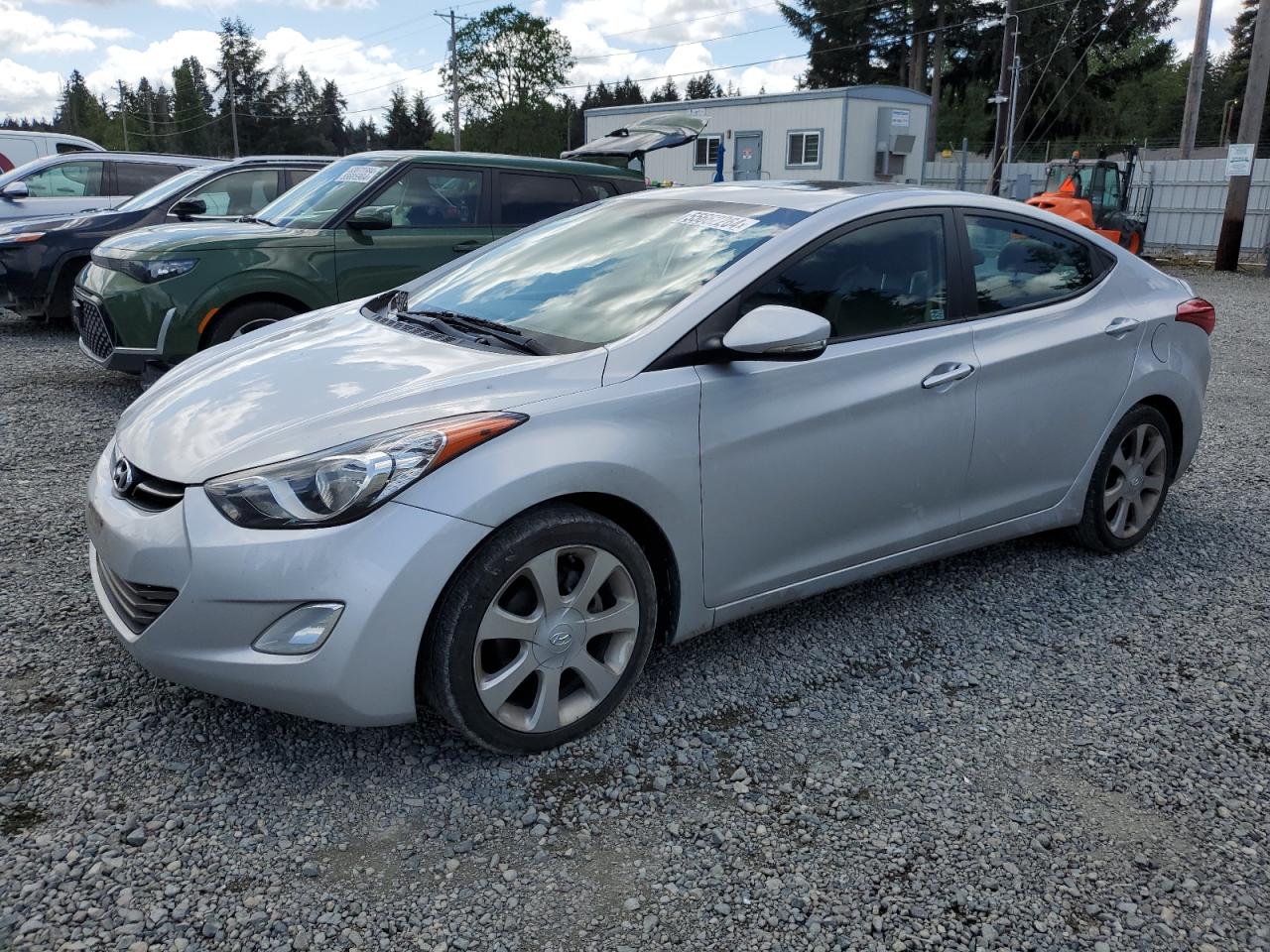 KMHDH4AEXCU280224 2012 Hyundai Elantra Gls