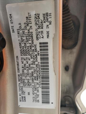 2004 Toyota 4Runner Sr5 VIN: JTEZU14R240043377 Lot: 55380344