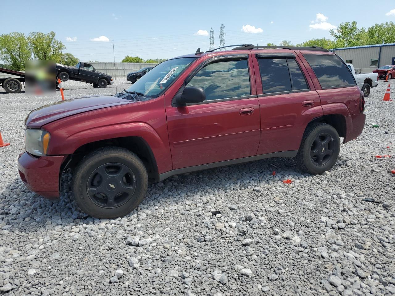 1GNDT13S882172456 2008 Chevrolet Trailblazer Ls