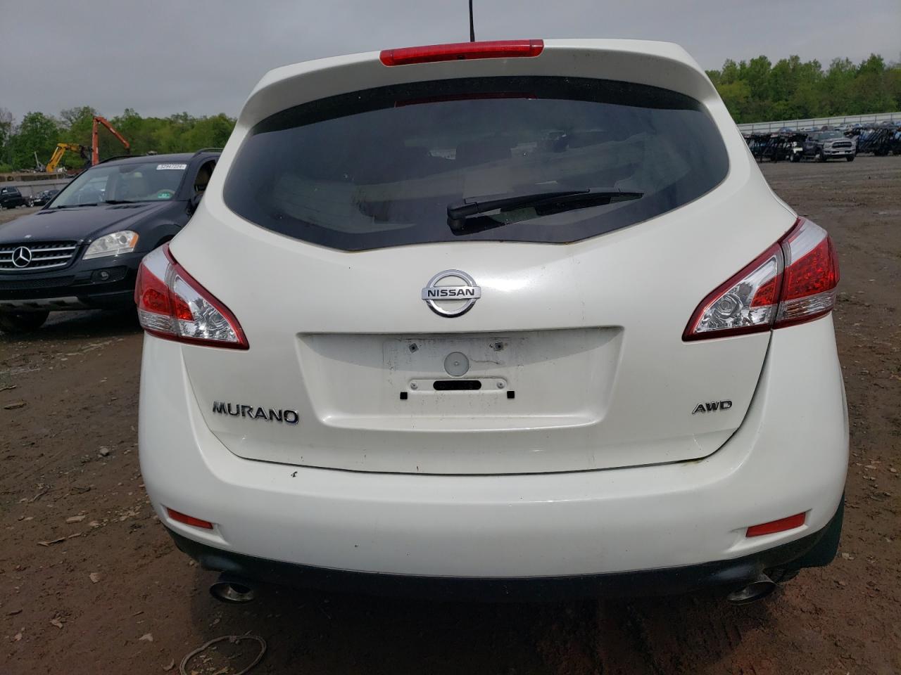 JN8AZ1MW6CW203592 2012 Nissan Murano S