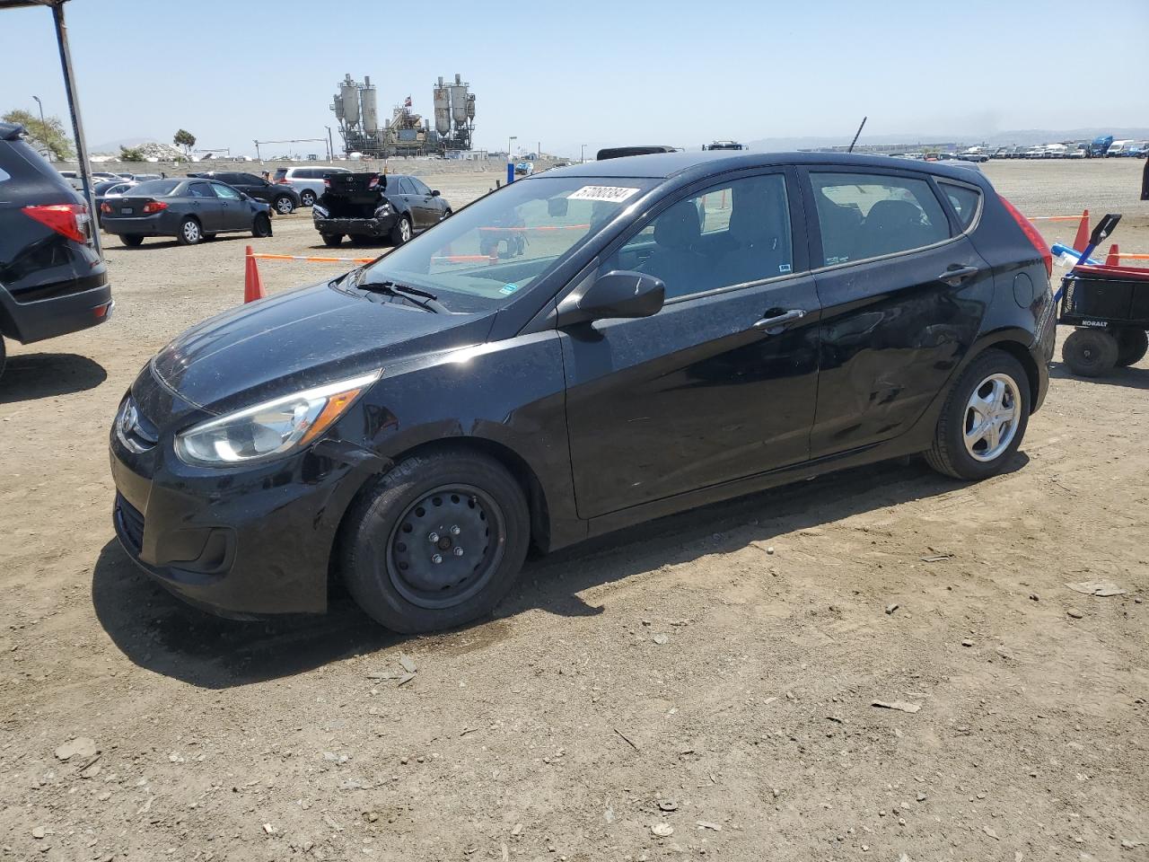 Lot #2852861228 2017 HYUNDAI ACCENT SE