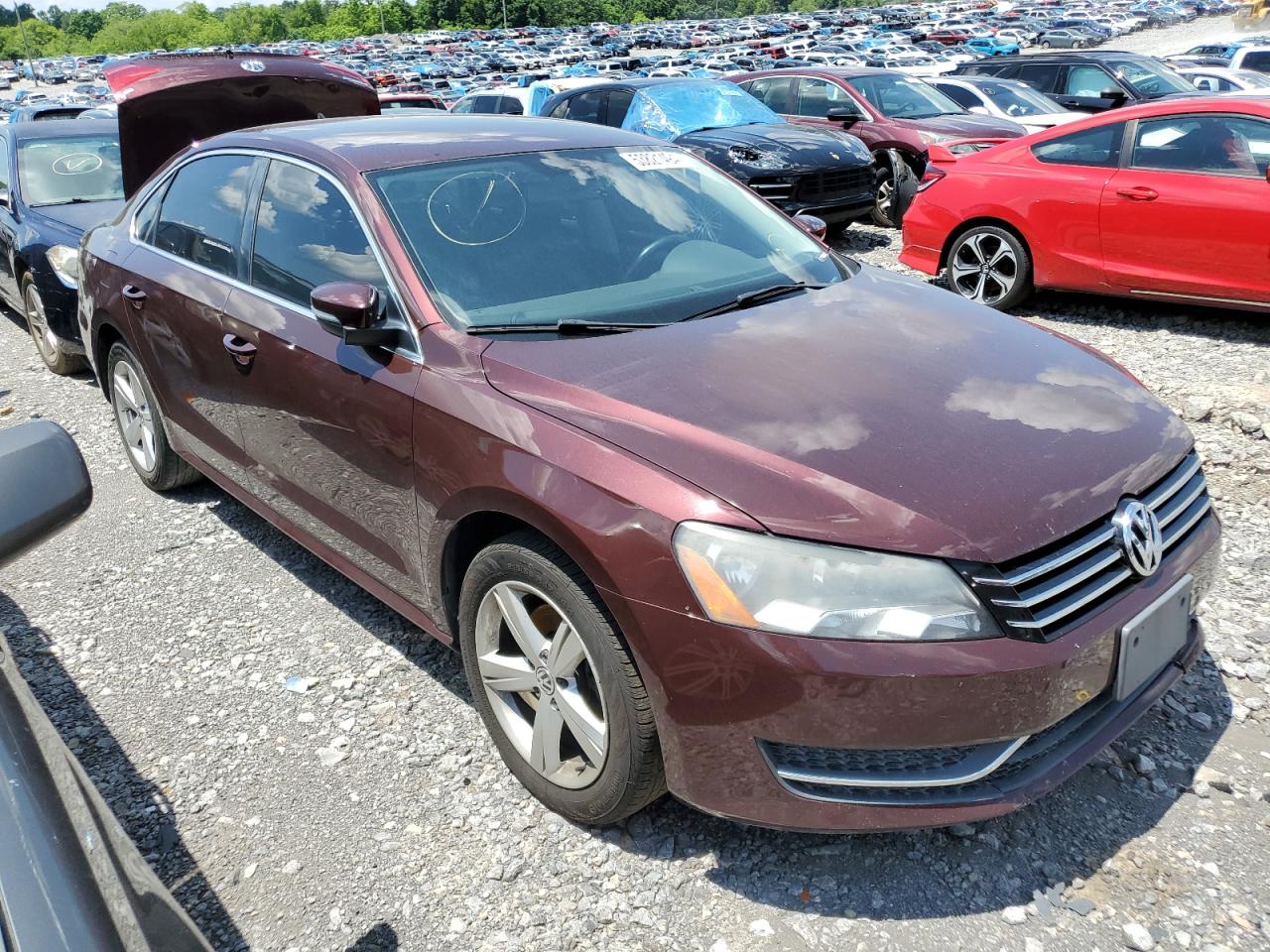 1VWBP7A39DC096542 2013 Volkswagen Passat Se