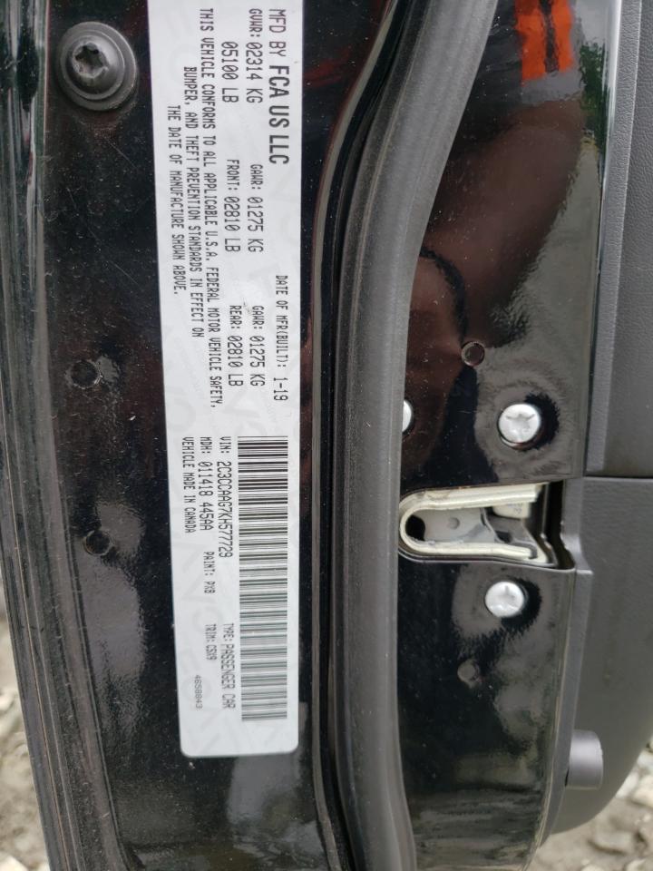 2C3CCAAG7KH577729 2019 Chrysler 300 Touring