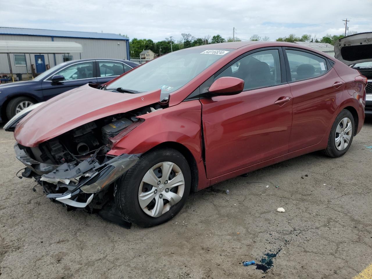 5NPDH4AEXGH742320 2016 Hyundai Elantra Se