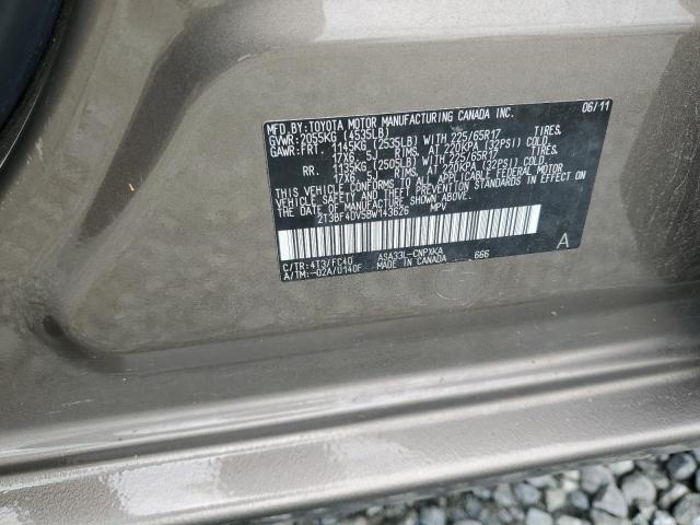 2011 Toyota Rav4 VIN: 2T3BF4DV5BW143626 Lot: 53810634