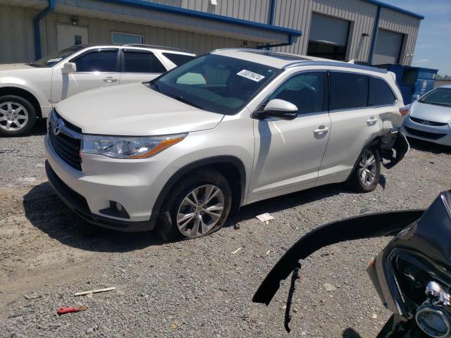 VIN 5TDKKRFH9ES011524 2014 Toyota Highlander, Xle no.1