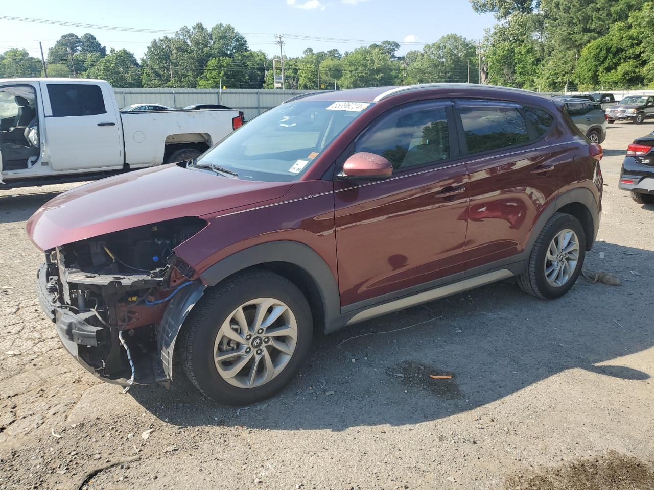 KM8J33A44HU332165 2017 Hyundai Tucson Limited