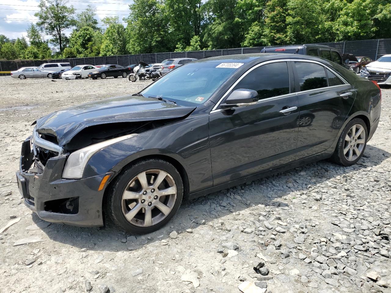 1G6AB5RA4E0127688 2014 Cadillac Ats Luxury