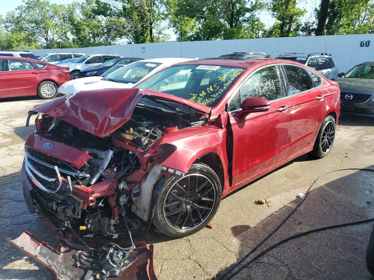 2014 Ford Fusion Titanium vin: 3FA6P0K96ER368259