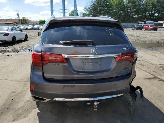 2017 Acura Mdx Advance VIN: 5FRYD4H99HB037528 Lot: 55507294