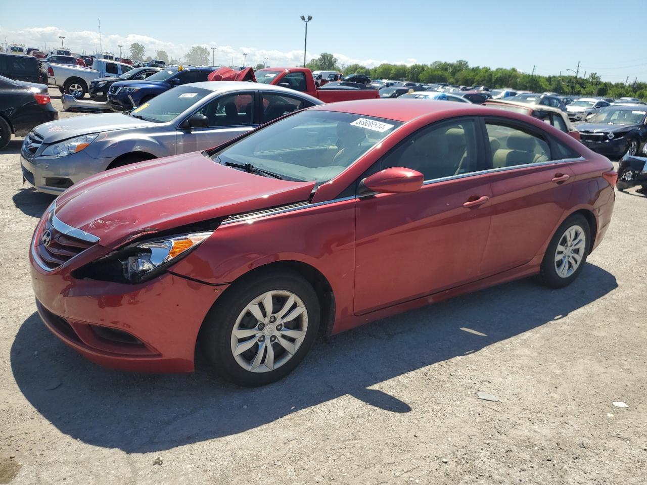 5NPEB4AC1BH073786 2011 Hyundai Sonata Gls