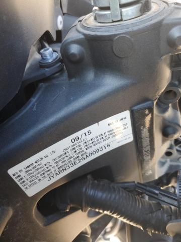 2016 YAMAHA FZ09 JYARN33E2GA009316