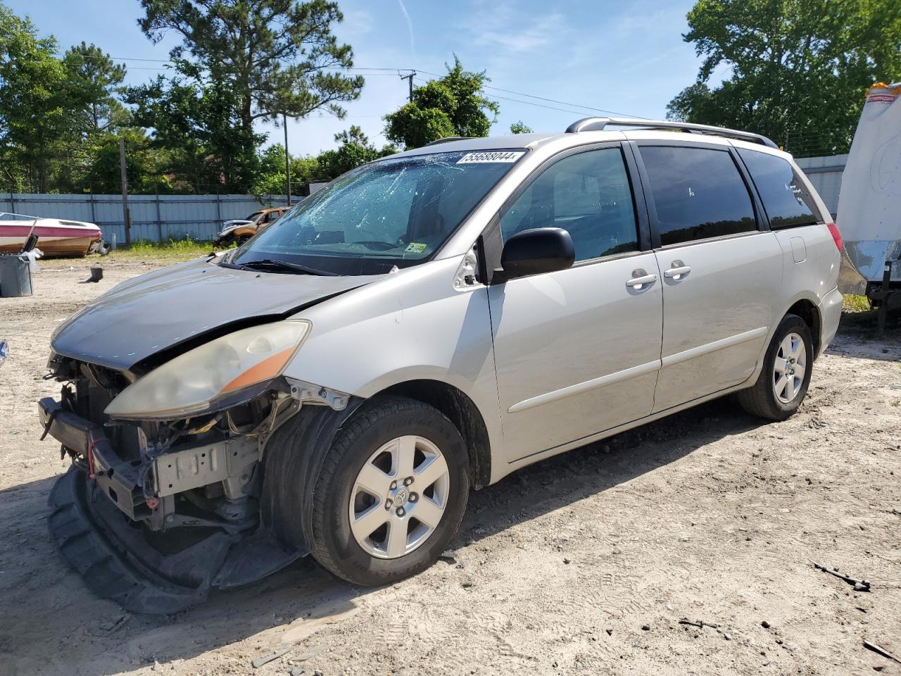 5TDZK23C87S004954 2007 Toyota Sienna Ce