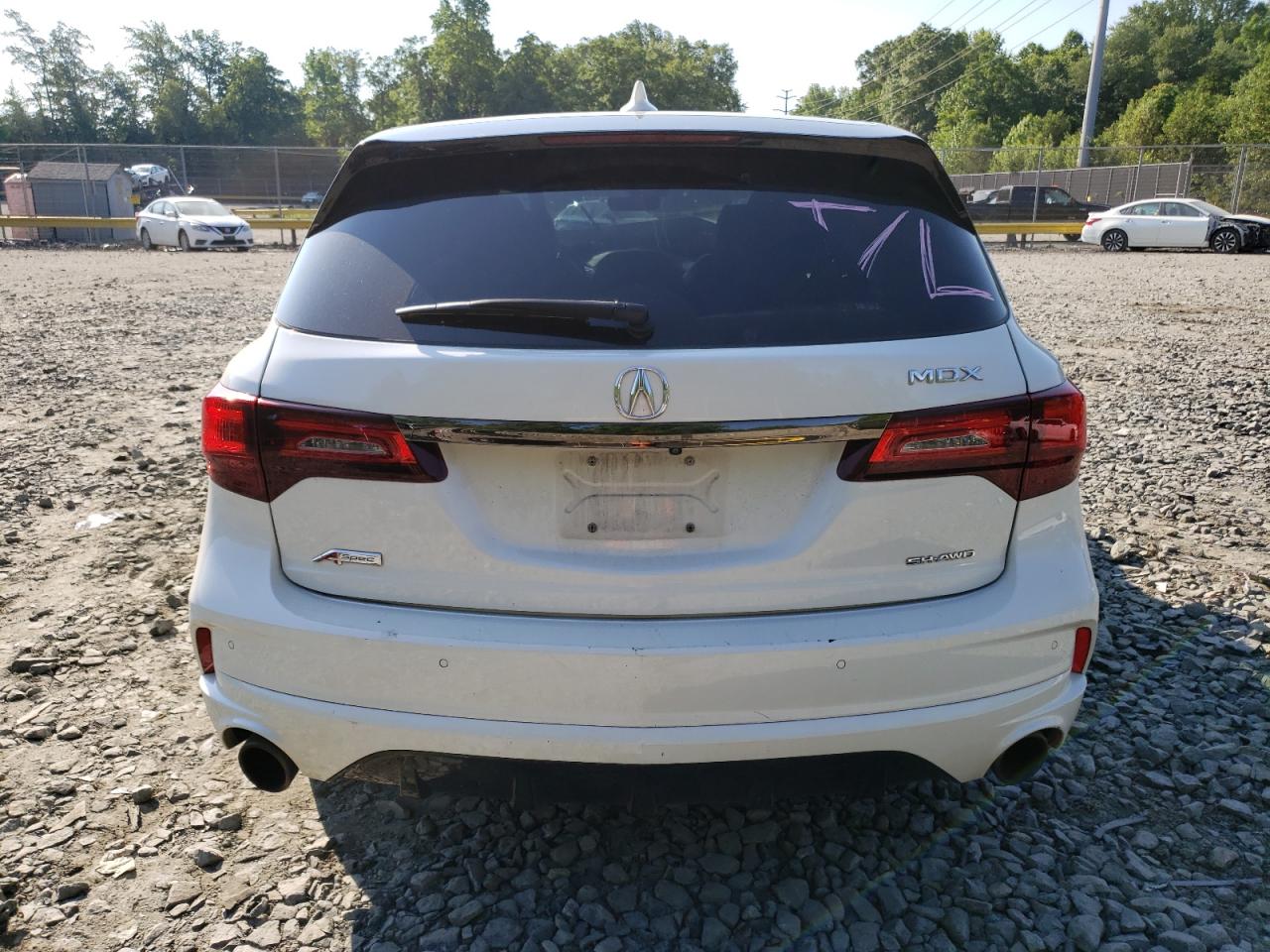 5J8YD4H00KL006323 2019 Acura Mdx A-Spec