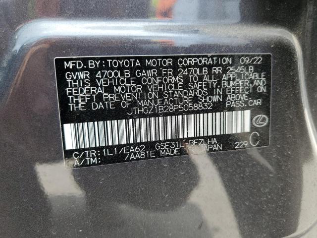 2023 Lexus Is 350 F Sport Design VIN: JTHGZ1B28P5058832 Lot: 54148264