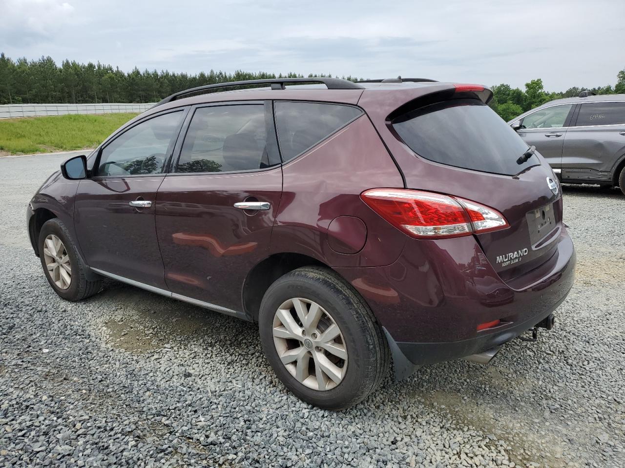 JN8AZ1MWXEW521301 2014 Nissan Murano S