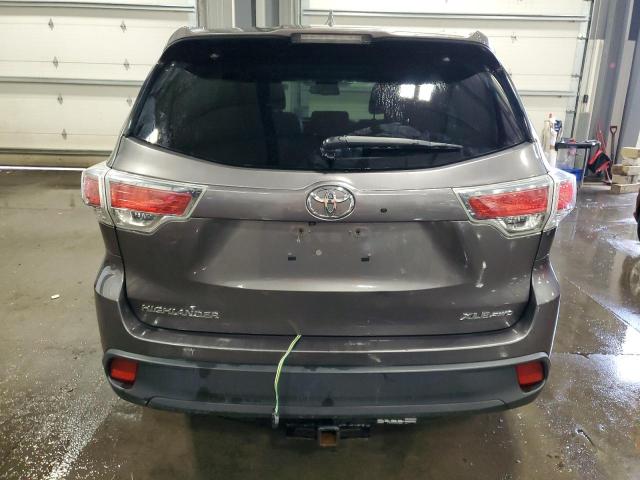 2014 Toyota Highlander Xle VIN: 5TDJKRFH7ES029290 Lot: 55550484