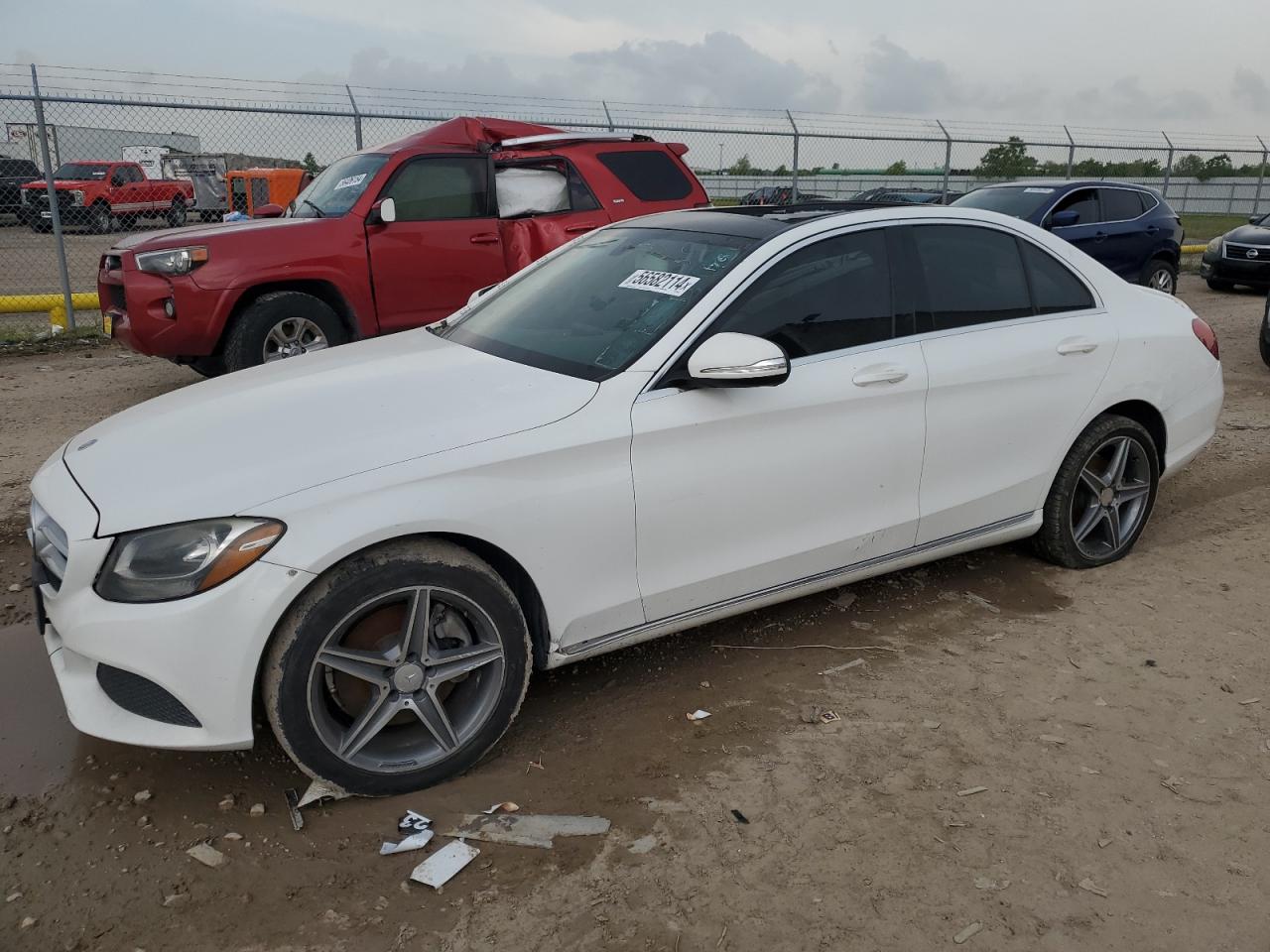 55SWF4KBXFU037046 2015 Mercedes-Benz C 300 4Matic