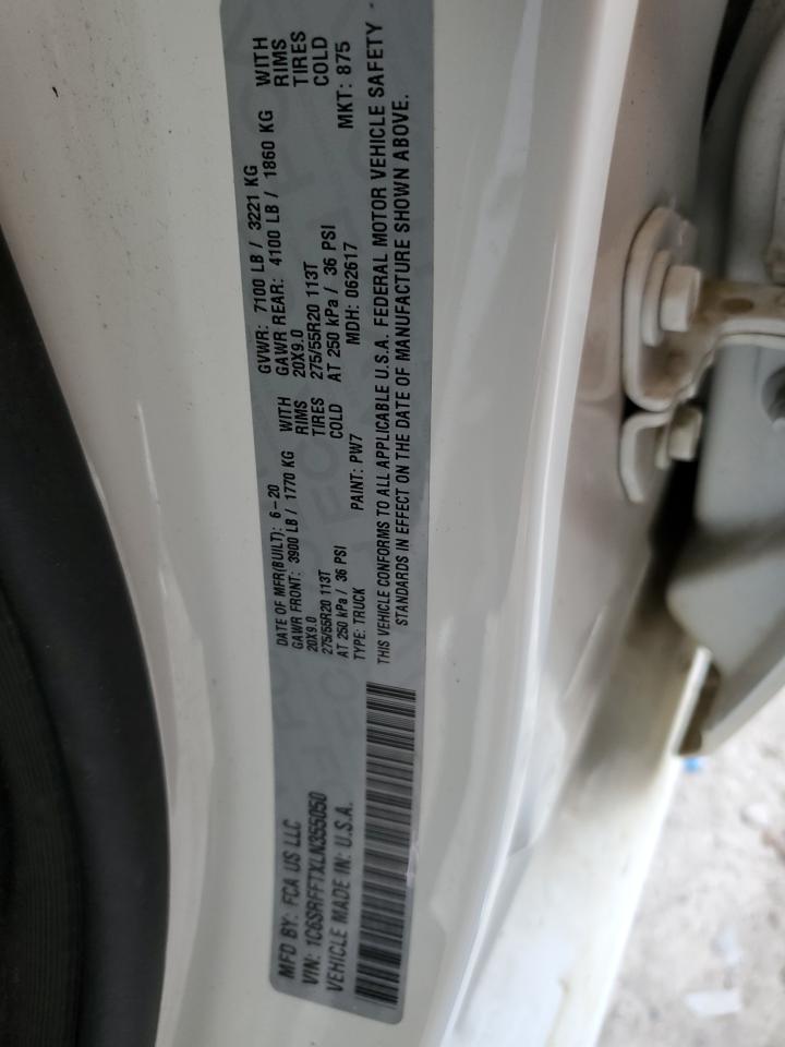 1C6SRFFTXLN355050 2020 Ram 1500 Big Horn/Lone Star