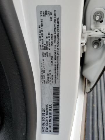 2020 Ram 1500 Longhorn VIN: 1C6SRFKT1LN390887 Lot: 56146594