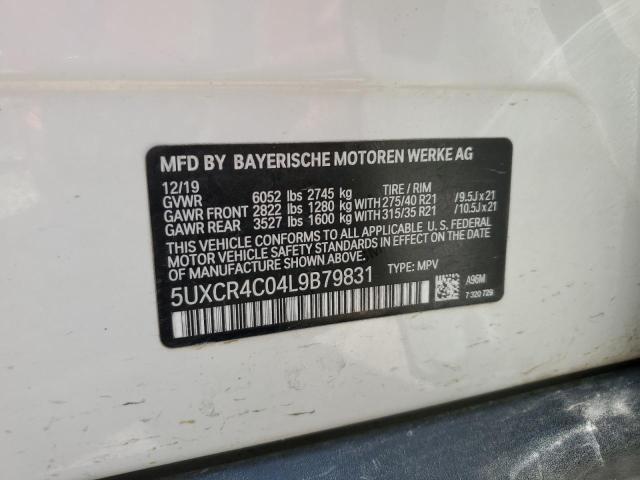 2020 BMW X5 Sdrive 40I VIN: 5UXCR4C04L9B79831 Lot: 56378854