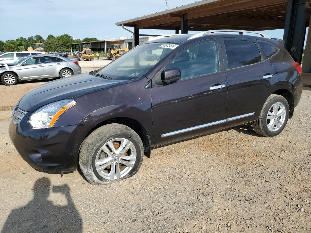 2013 Nissan Rogue S vin: JN8AS5MV4DW137774