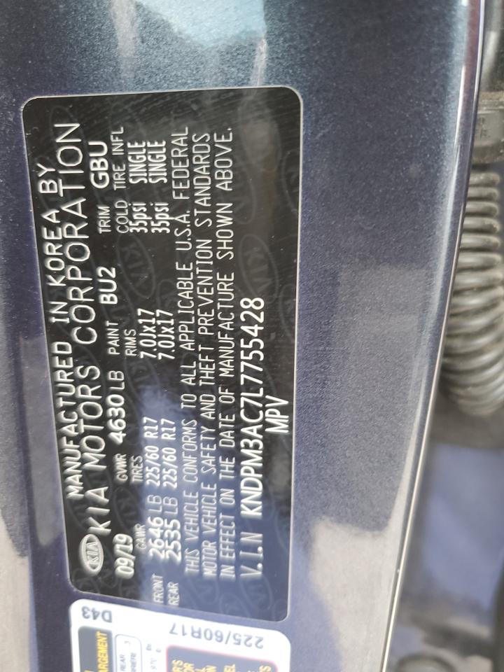 KNDPM3AC7L7755428 2020 Kia Sportage Lx