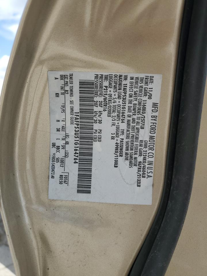 1FAFP53U51G164764 2001 Ford Taurus Se