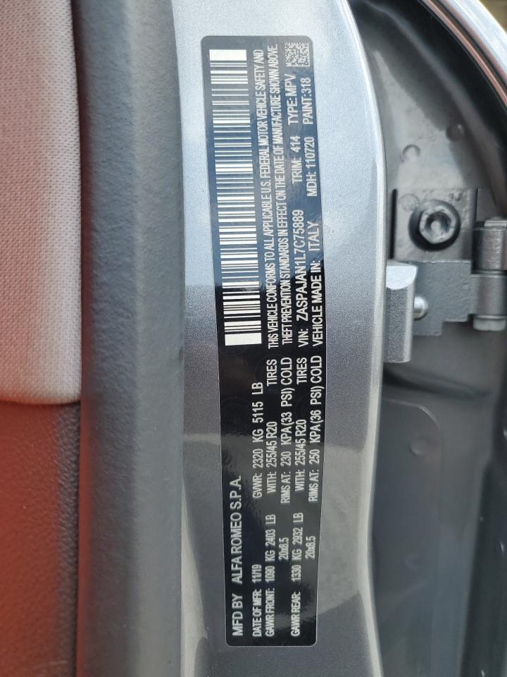 ZASPAJAN1L7C75889 2020 Alfa Romeo Stelvio