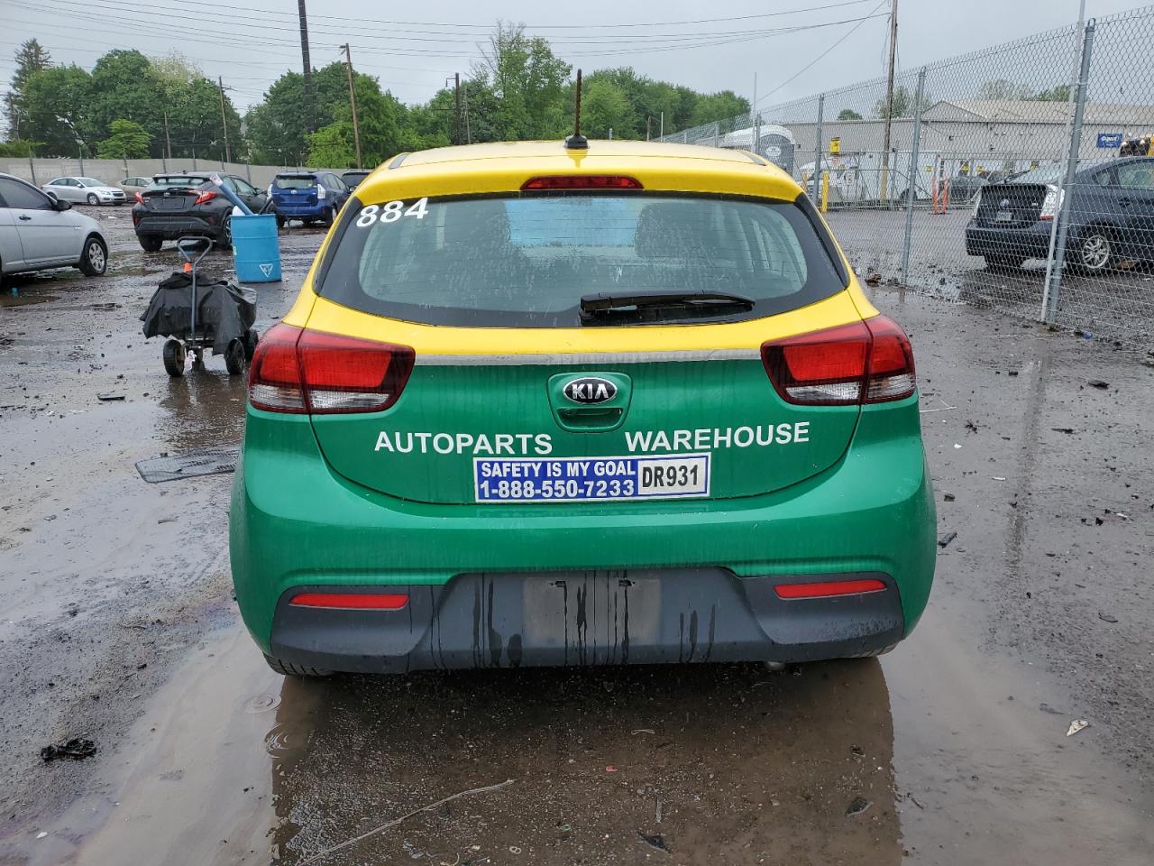 3KPA25AB0JE119333 2018 Kia Rio Lx