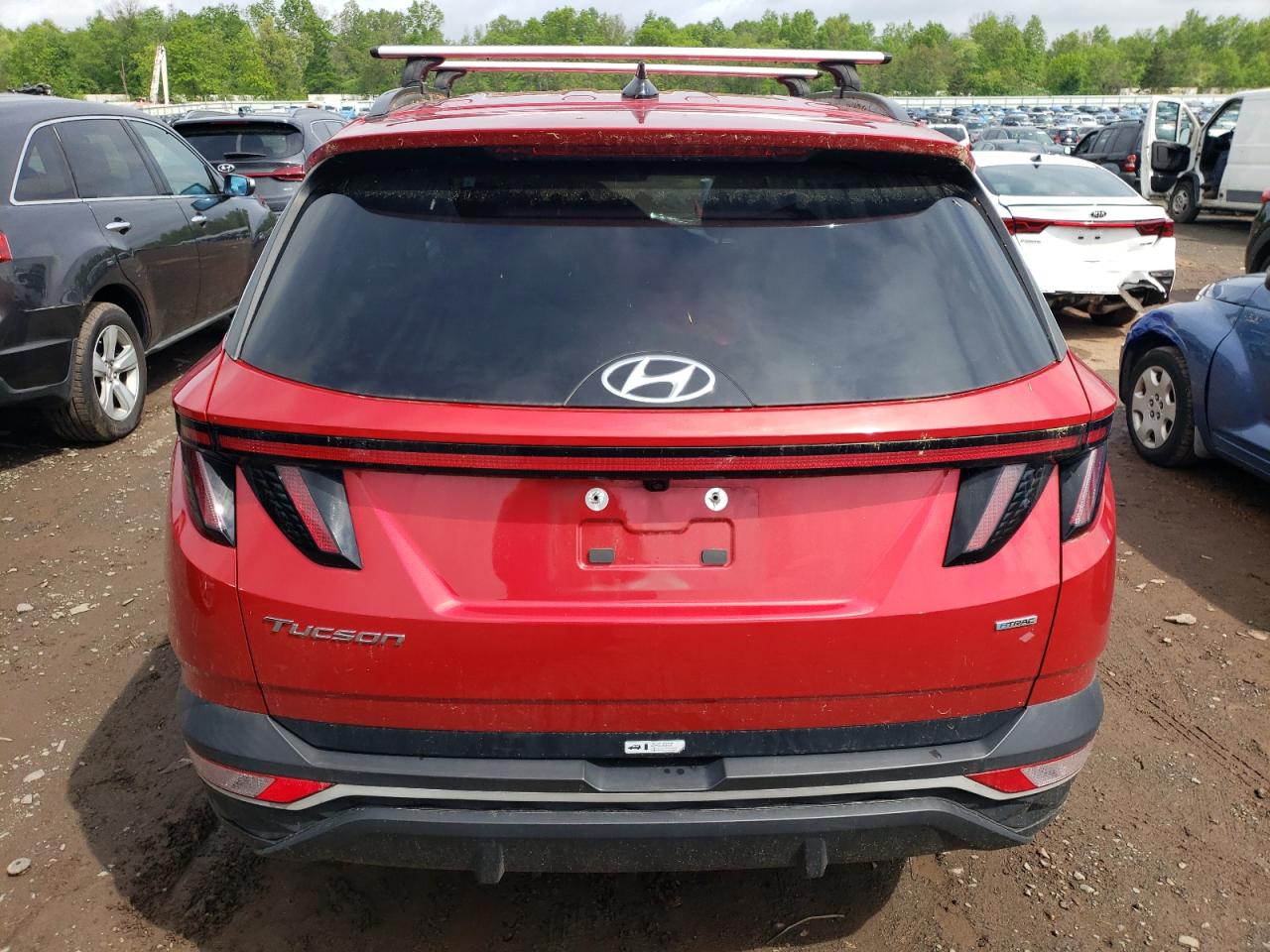 2022 Hyundai Tucson Sel vin: 5NMJCCAE3NH036599