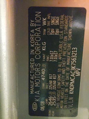 2019 Kia Sportage Lx VIN: KNDPMCAC3K7563213 Lot: 54130844