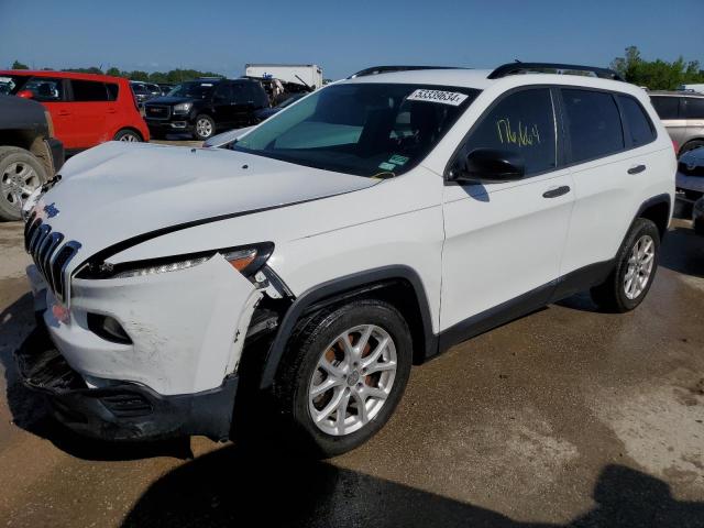 2016 Jeep Cherokee Sport VIN: 1C4PJLAB9GW291506 Lot: 53339634