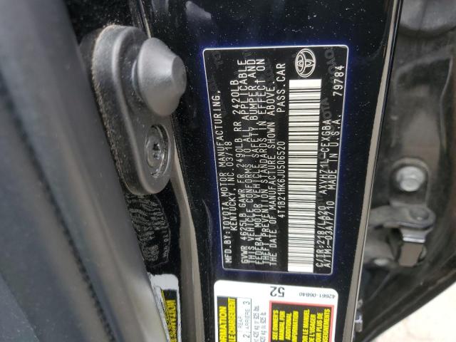 2018 TOYOTA CAMRY HYBR - 4T1B21HK6JU506520