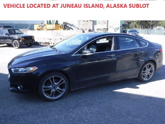 Lot #2526845143 2014 FORD FUSION TIT salvage car