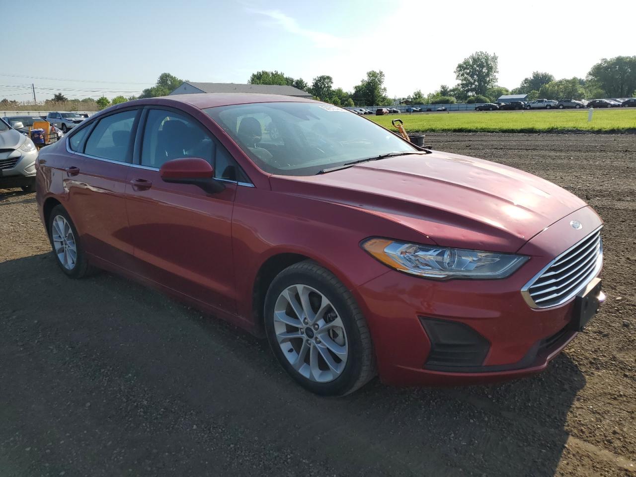 2020 Ford Fusion Se vin: 3FA6P0LU4LR124058