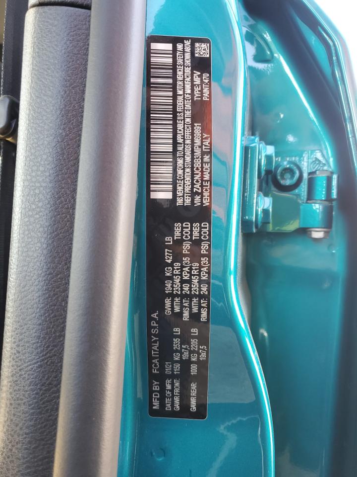 ZACNJCBB3MPM69891 2021 Jeep Renegade Latitude