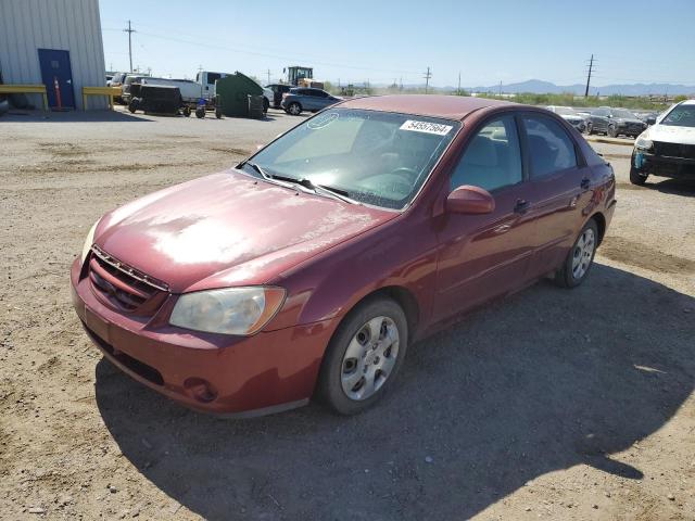 2006 Kia Spectra Lx VIN: KNAFE121965371951 Lot: 54557564