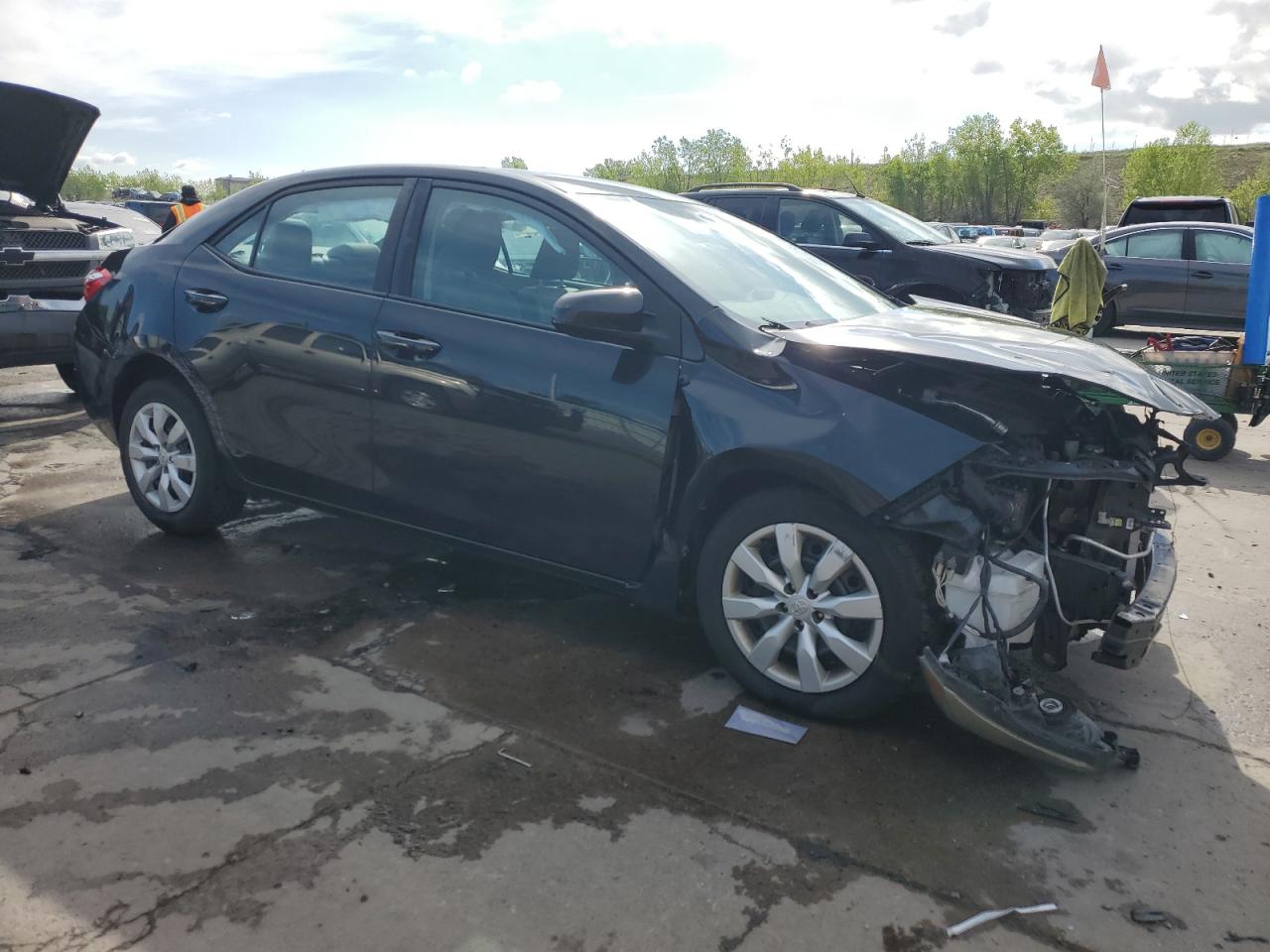 2016 Toyota Corolla L vin: 2T1BURHEXGC581637