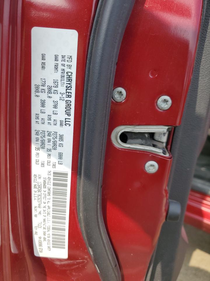 1C6RD6KT8CS237440 2012 Dodge Ram 1500 St