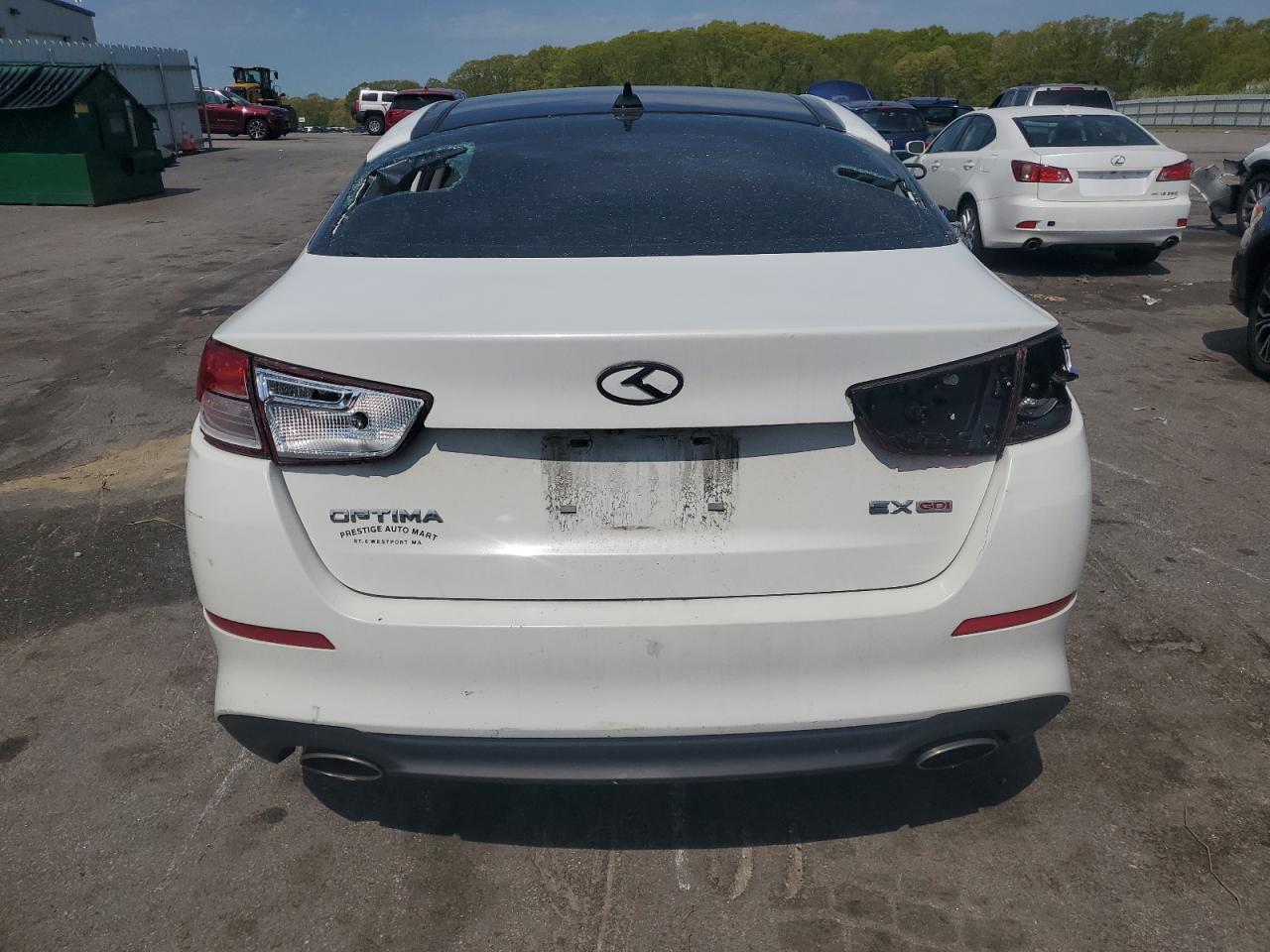 5XXGN4A74EG267893 2014 Kia Optima Ex