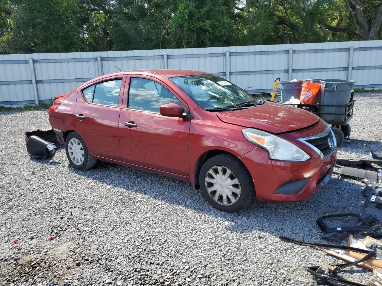 3N1CN7AP4HL870015 2017 Nissan Versa S