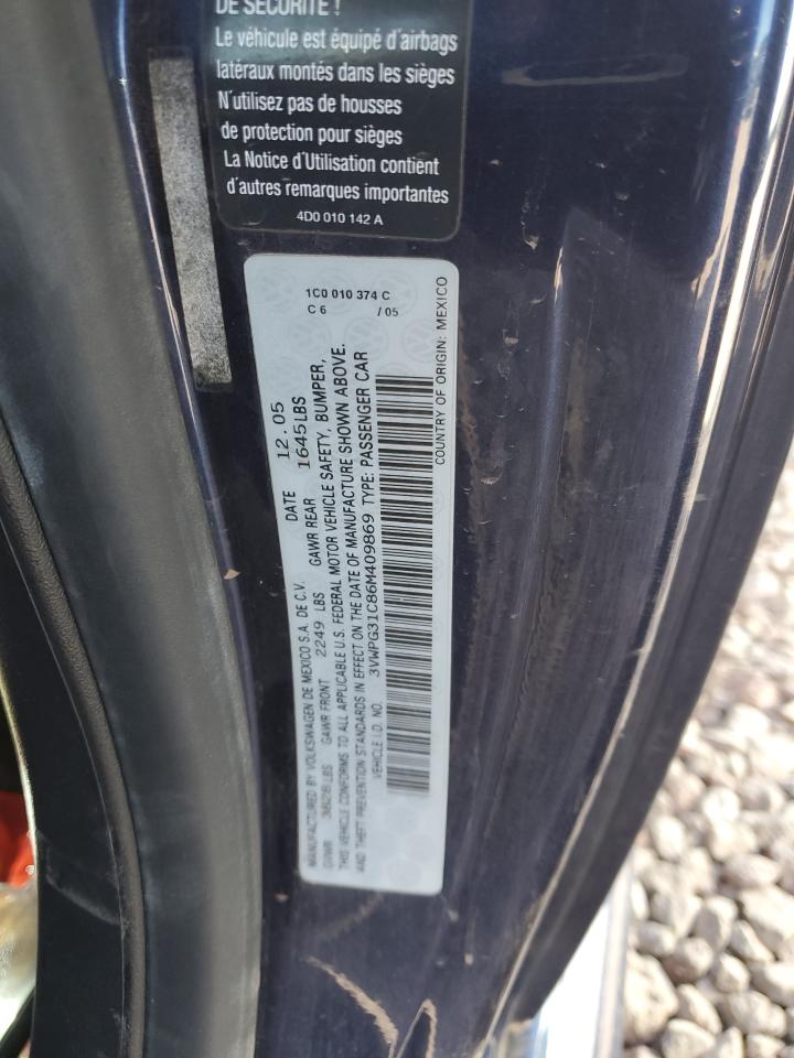 3VWPG31C86M409869 2006 Volkswagen New Beetle 2.5L