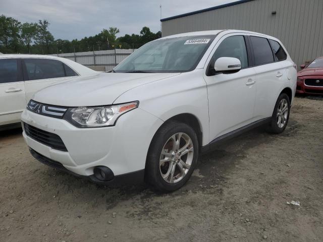 Lot #2521883470 2014 MITSUBISHI OUTLANDER salvage car