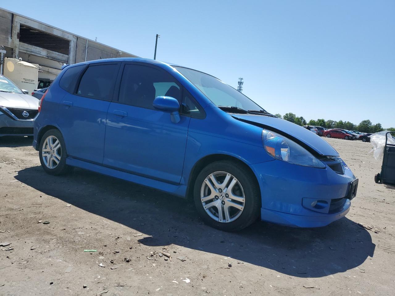 JHMGD38637S020124 2007 Honda Fit S