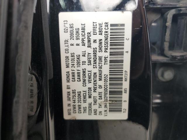 2013 Acura Tsx Tech VIN: JH4CU2F65DC010552 Lot: 55835044